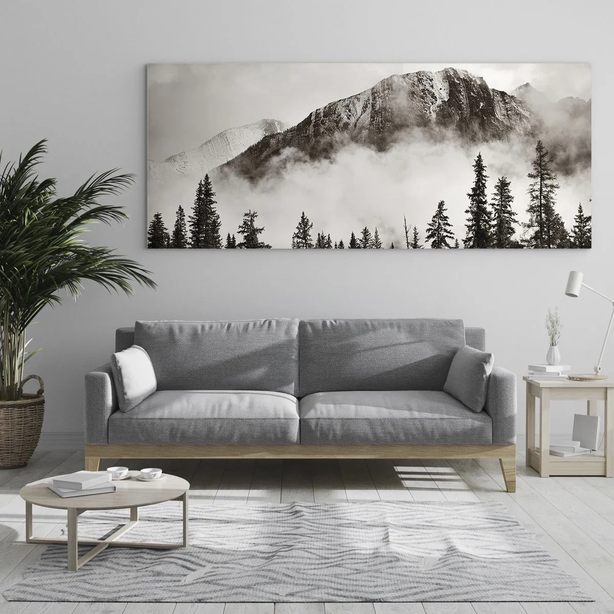 Tablou pe sticlă - Stăpânul de granit - 100x40 cm