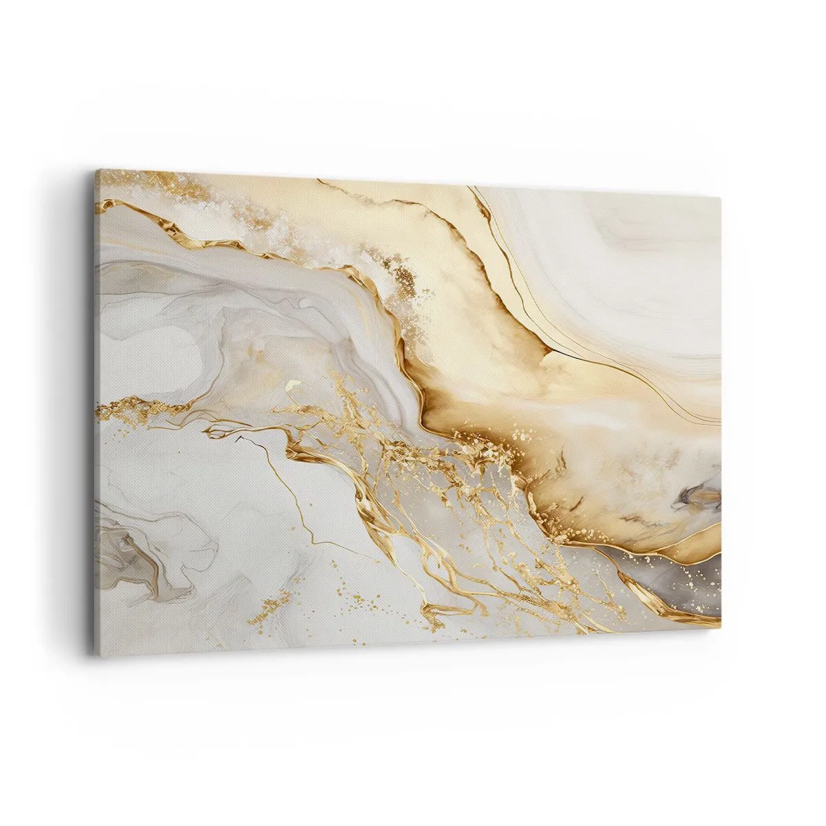 Tablou pe pânză - Abstracție: frumusețe și bunătate - 100x70 cm