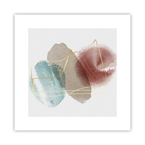 Poster - Mărgele de spațiu - 30x30 cm