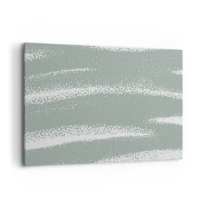 Tablou pe pânză - Abstracție în stil de iarnă - 120x80 cm