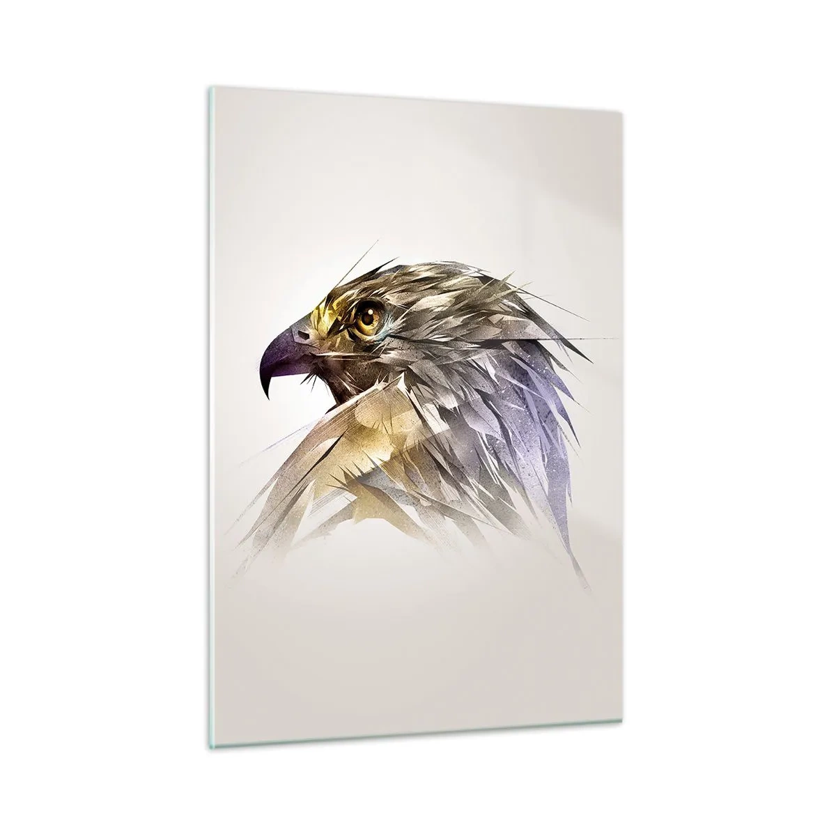 Tablou pe sticlă - Portretul unui războinic - 50x70 cm