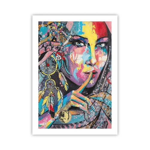 Poster - Taci până când înțelegi - 50x70 cm