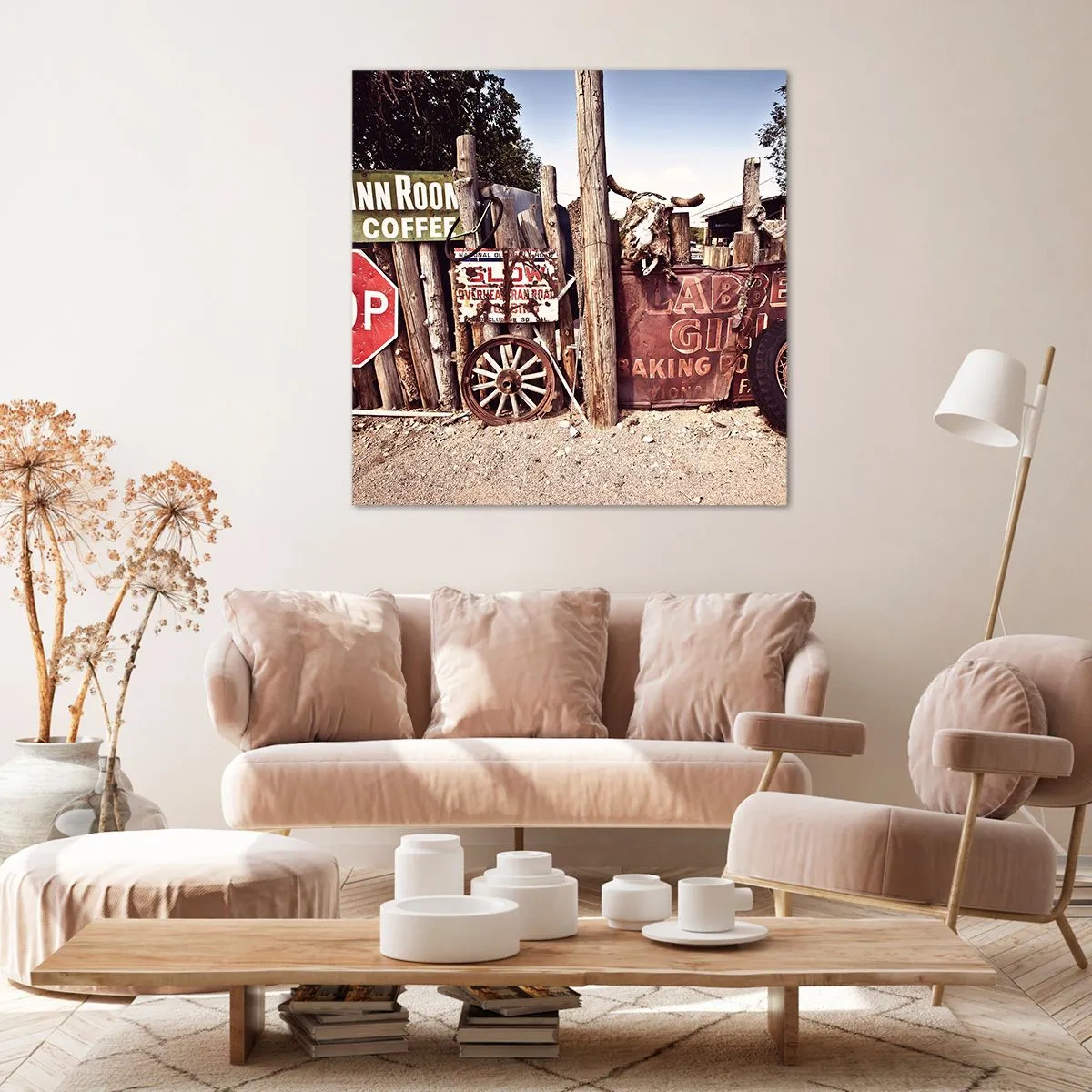 Tablou pe pânză - Iar timpul s-a oprit - 70x70 cm