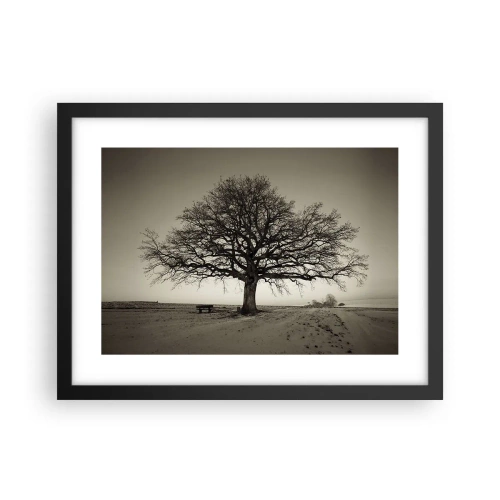 Poster în ramă neagră - De aici până în veșnicie - 40x30 cm