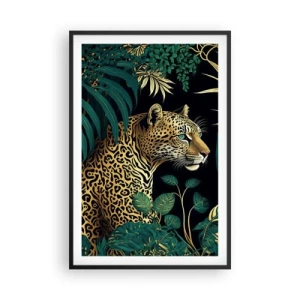 Poster în ramă neagră - Domnitorul junglei - 61x91 cm