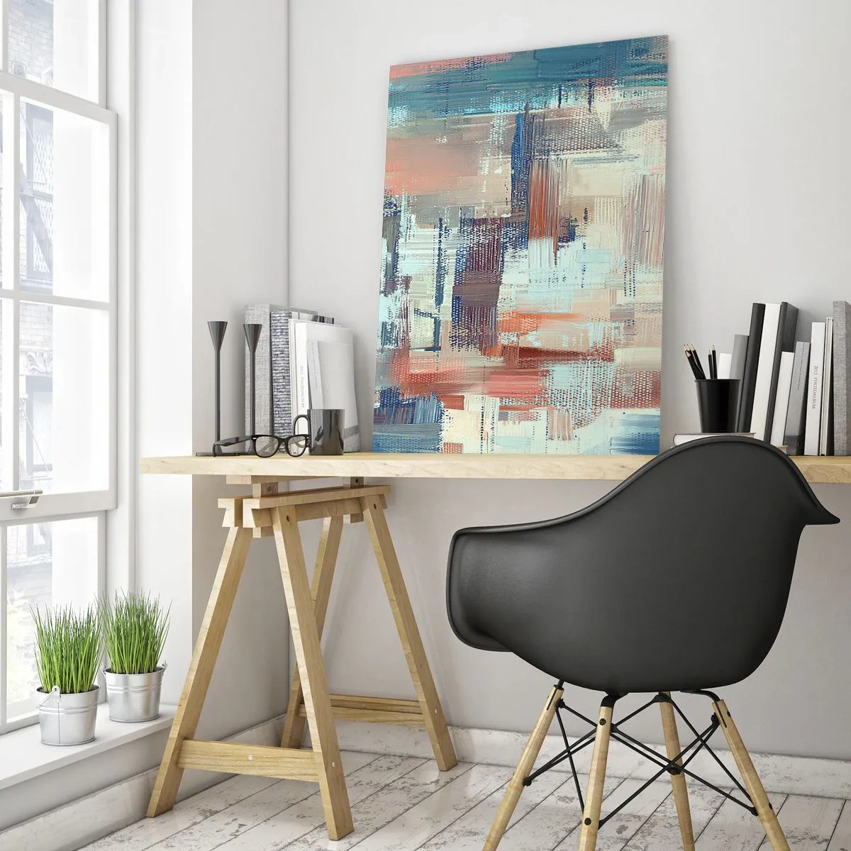 Tablou pe sticlă - Întinde-te spre lumină - 50x70 cm