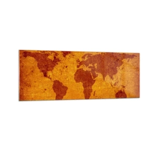 Tablou pe sticlă - Invitație la o călătorie - 140x50 cm