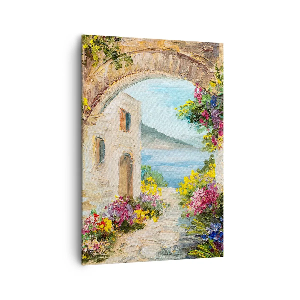 Tablou pe pânză - Farmecul peisajului de coastă - 70x100 cm