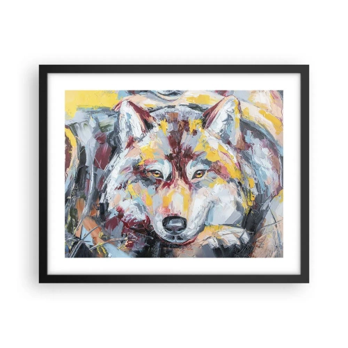 Poster în ramă neagră - Pace pentru cel drag - 50x40 cm