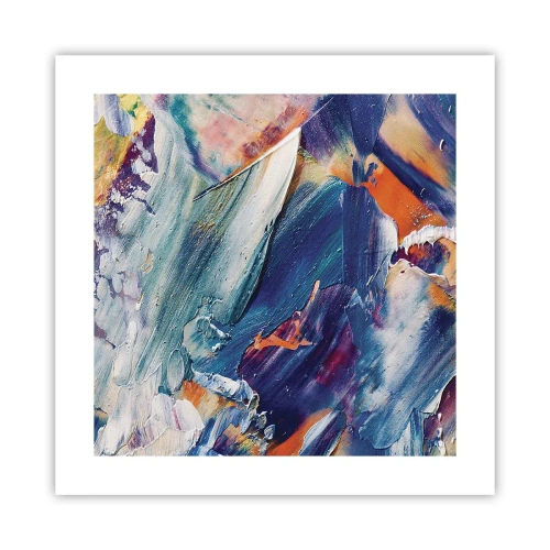 Poster - Confuzie de culori - 40x40 cm