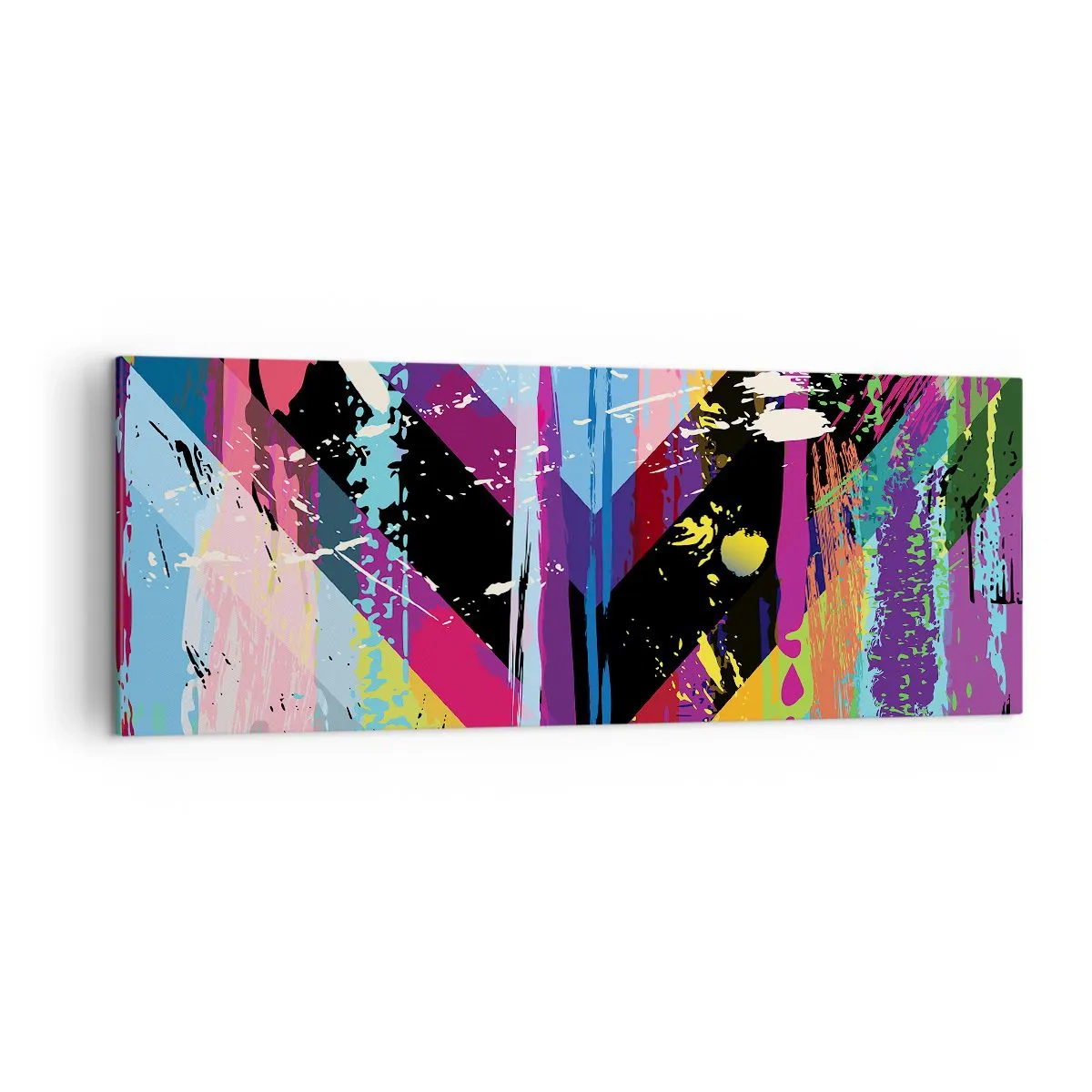 Tablou pe pânză - De sus în jos - 140x50 cm