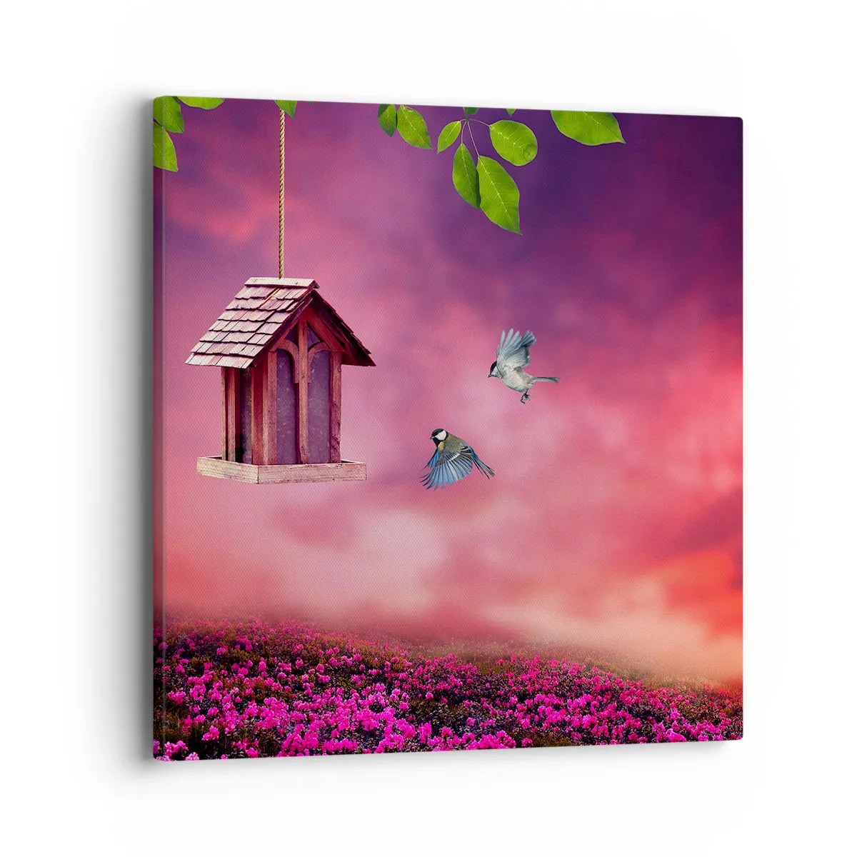 Tablou pe pânză - Invitație la cină - 40x40 cm