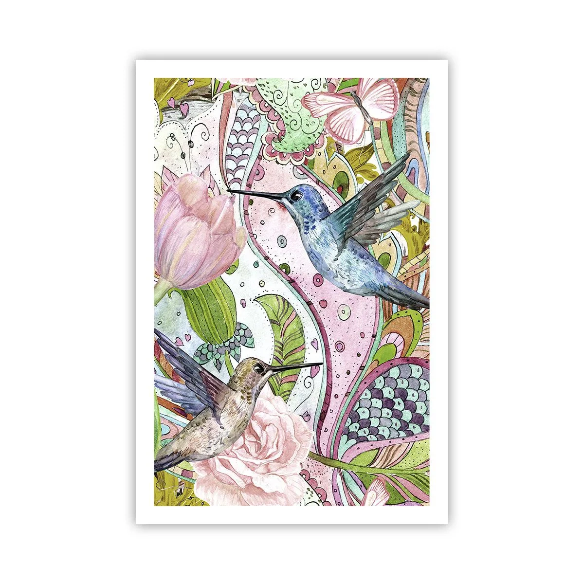 Poster - Încurcat în viță de vie - 61x91 cm