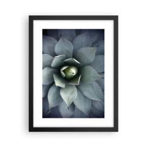 Poster în ramă neagră - Momește și avertizează - 30x40 cm