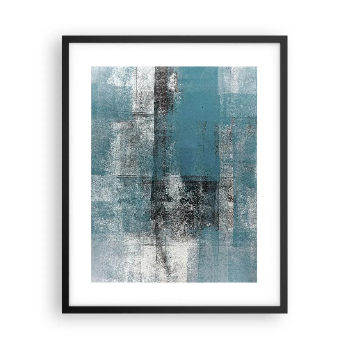 Poster în ramă neagră - Apă și aer - 40x50 cm