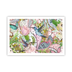 Poster - Încurcat în viță de vie - 91x61 cm