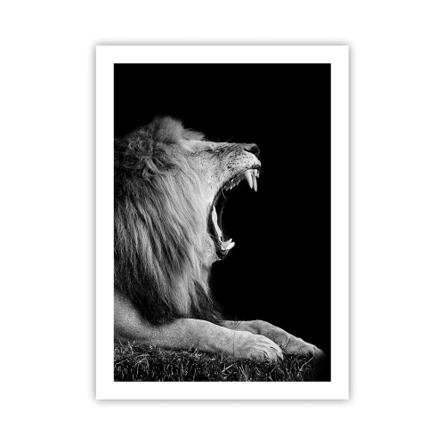 Poster - Fără nici o ezitare - 50x70 cm