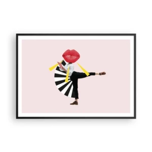 Poster în ramă neagră - Artă pop suprarealistă - 100x70 cm