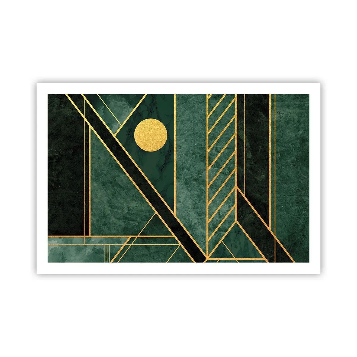 Poster - Dinamica aurului și a azurului - 91x61 cm