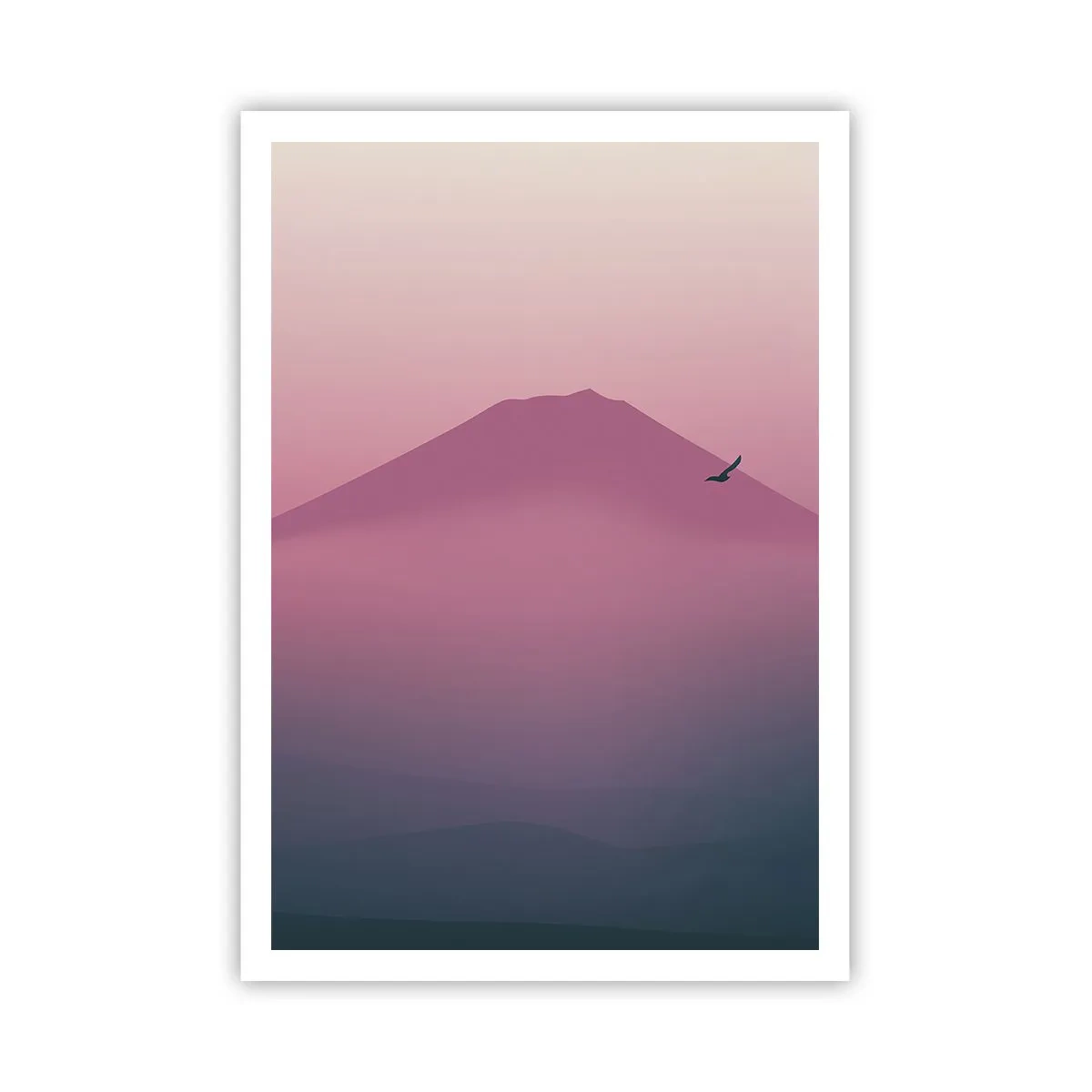 Poster - Călători deasupra norilor - 70x100 cm