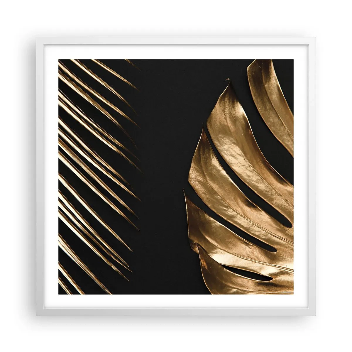 Poster în ramă albă - Diferite și la fel de scumpe - 60x60 cm