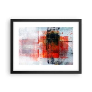 Poster în ramă neagră - Compoziție înfocată - 40x30 cm