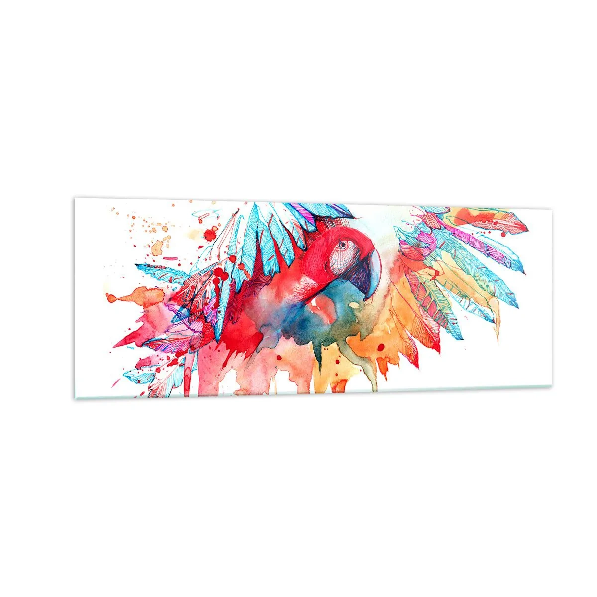 Tablou pe sticlă - . - 140x50 cm