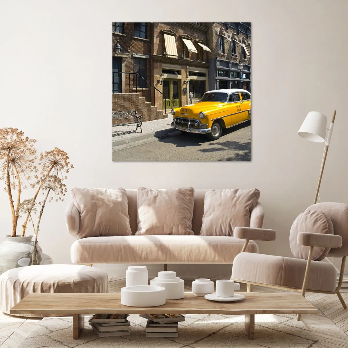 Tablou pe pânză - A fost odată ca niciodată în America - 60x60 cm