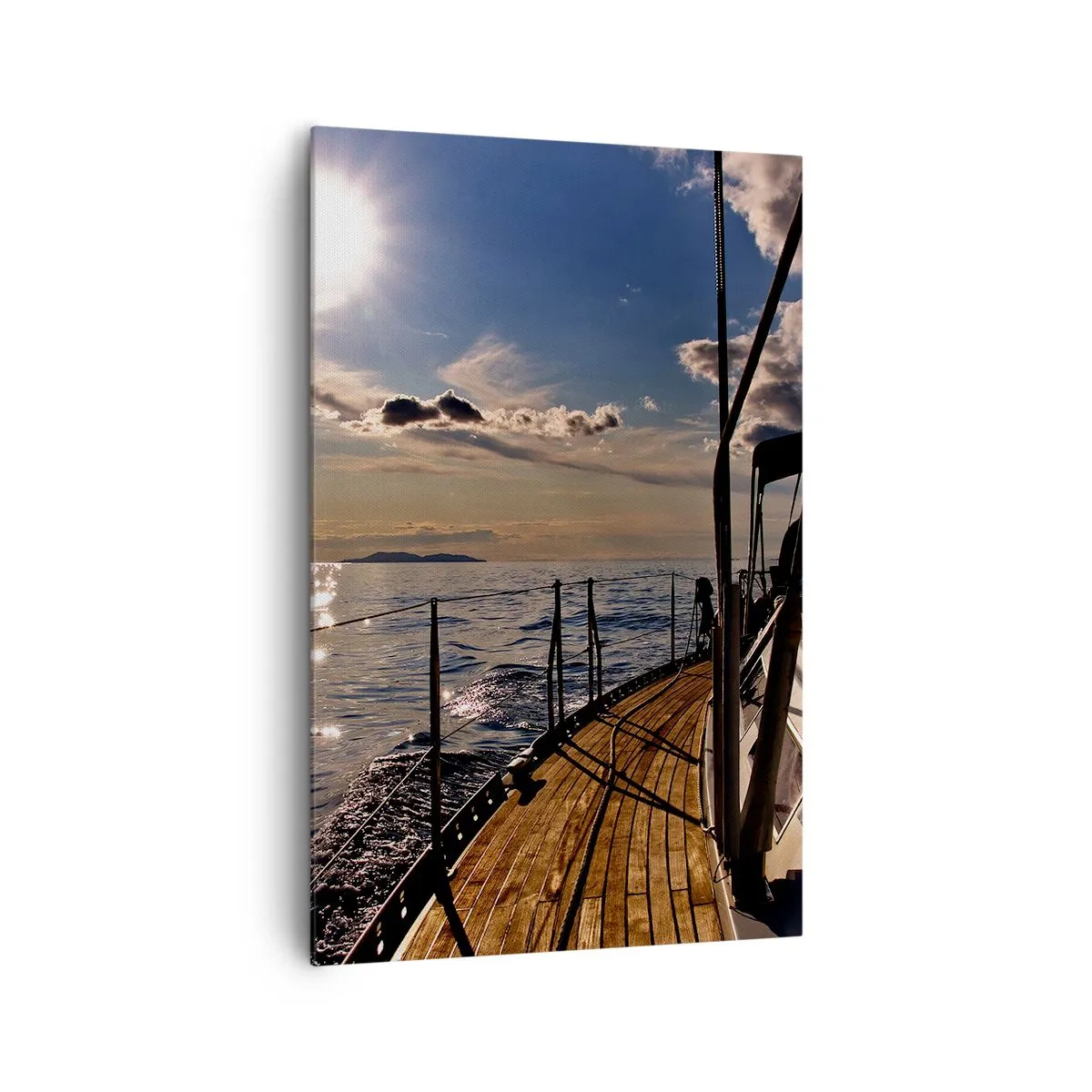Tablou pe pânză - Sub vele spre soare - 80x120 cm