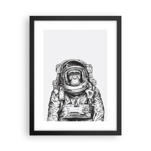 Poster în ramă neagră - Evoluție alternativă - 30x40 cm
