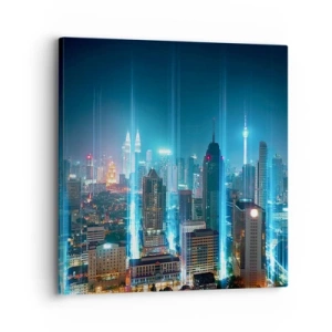 Tablou pe pânză - Prin Berlin spre cer - 30x30 cm