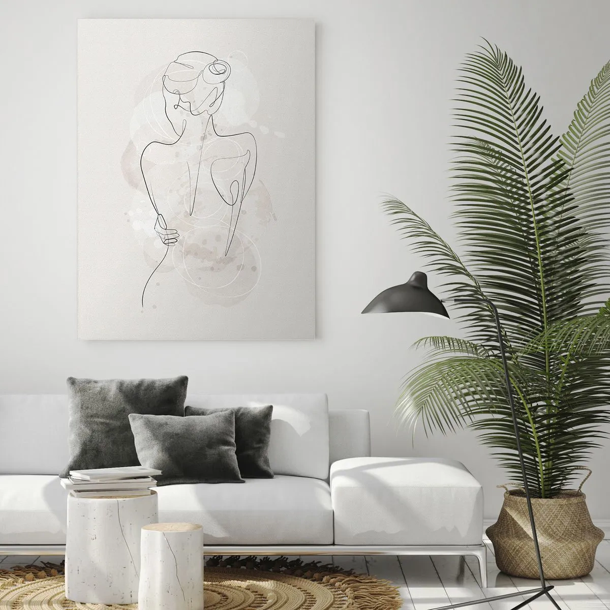 Tablou pe sticlă - Ca un instrument sensibil - 50x70 cm