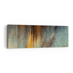 Tablou pe pânză - O compoziție cromatică neaccidentală - 90x30 cm
