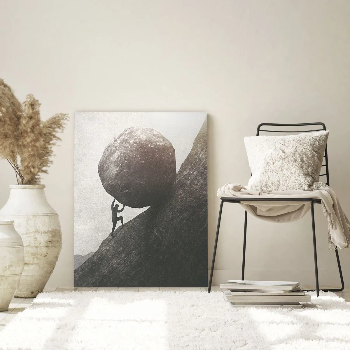 Tablou pe sticlă - Cred, în ciuda așteptărilor - 50x70 cm