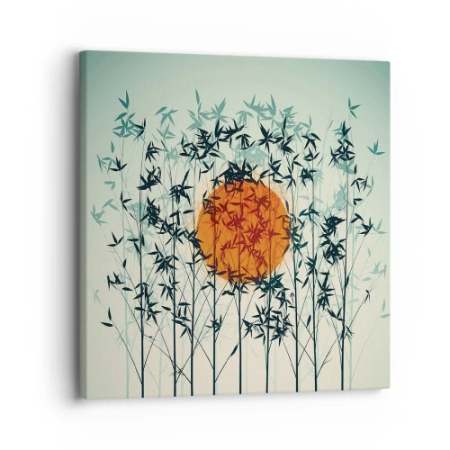 Tablou pe pânză - Soarele japonez - 30x30 cm
