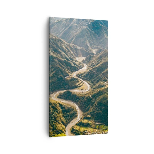 Tablou pe pânză - Direct din inima munților - 55x100 cm