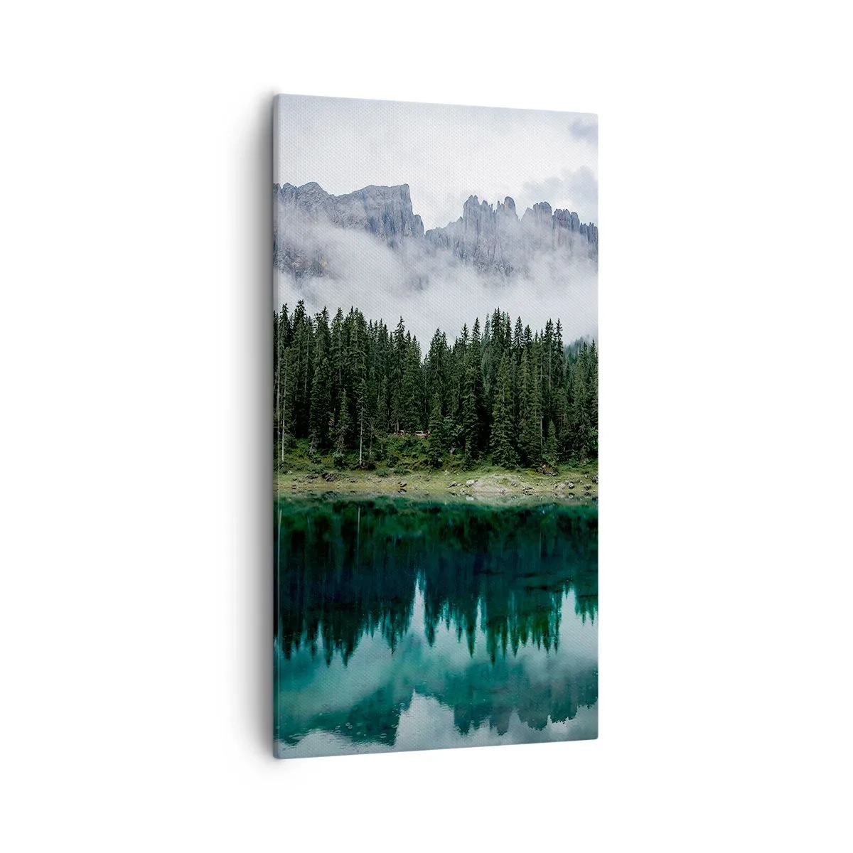 Tablou pe pânză - Liniște, liniște, să nu trezim apa care doarme... - 55x100 cm