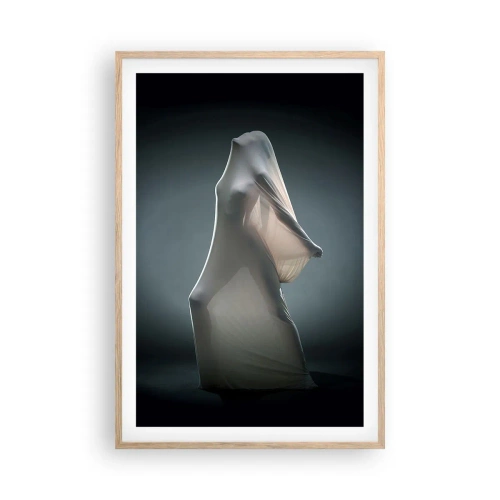 Poster în ramă de stejar deschis - Dorințe ascunse - 61x91 cm