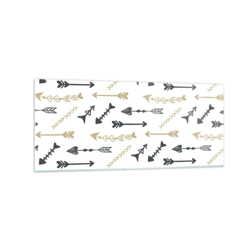 Tablou pe sticlă - Visul arcașului - 120x50 cm