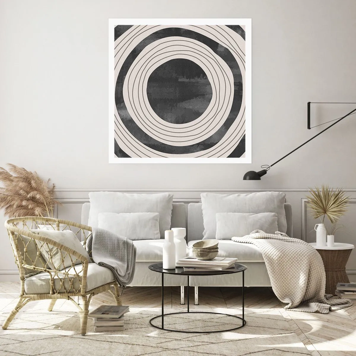 Poster - Direct la subiect - 60x60 cm