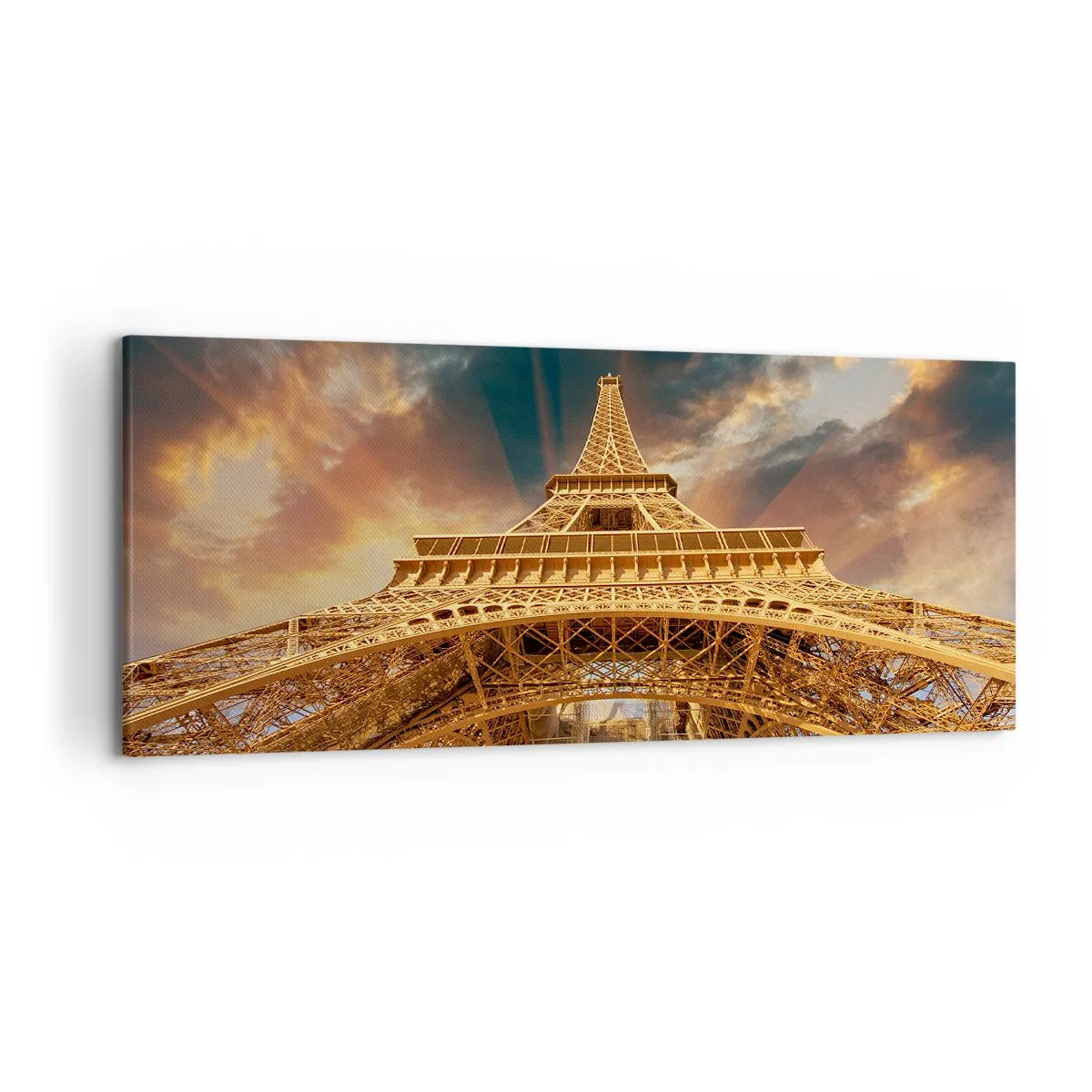 Tablou pe pânză - Cum a ajuns omenirea la cer - 120x50 cm