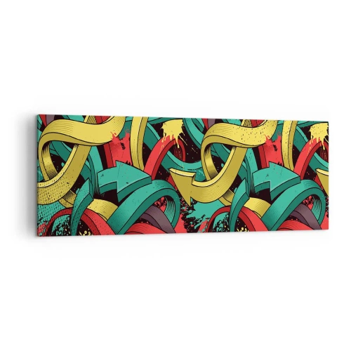 Tablou pe pânză - Pe unde să mergem? - 140x50 cm