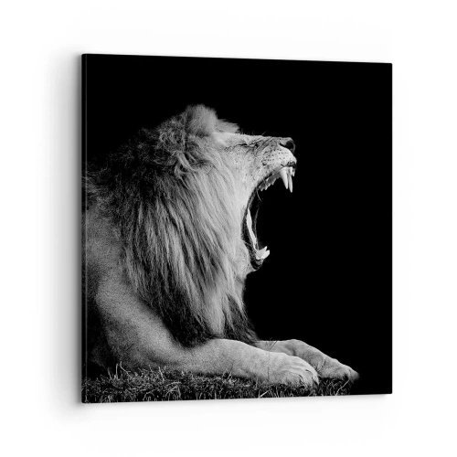 Tablou pe pânză - Fără nici o ezitare - 70x70 cm