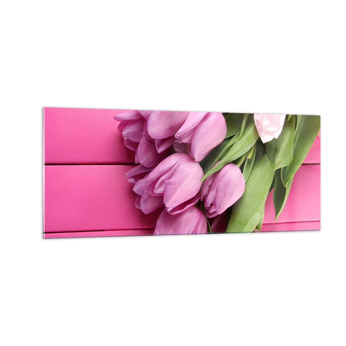 Tablou pe sticlă - Doar pentru tine - 100x40 cm