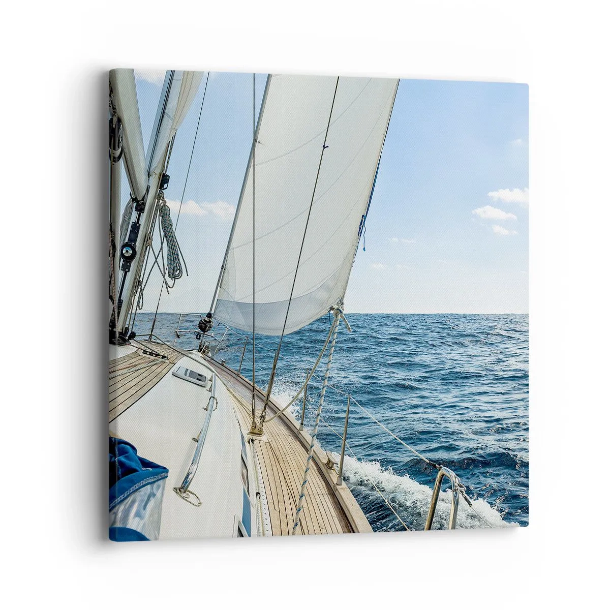 Tablou pe pânză - Ahoy aventura - 40x40 cm