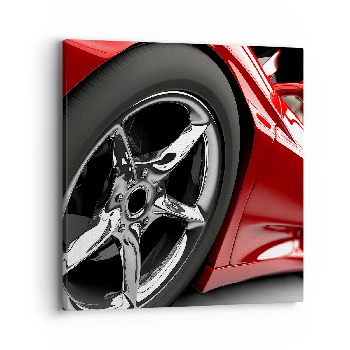 Tablou pe pânză - Construit pentru viteză - 40x40 cm