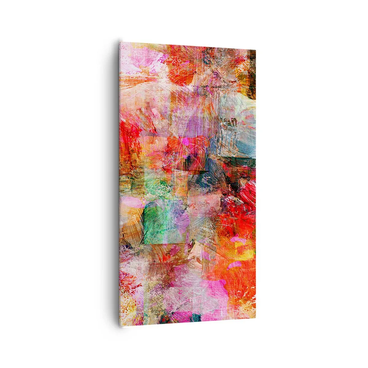 Tablou pe pânză - O călătorie prin roz - 65x120 cm