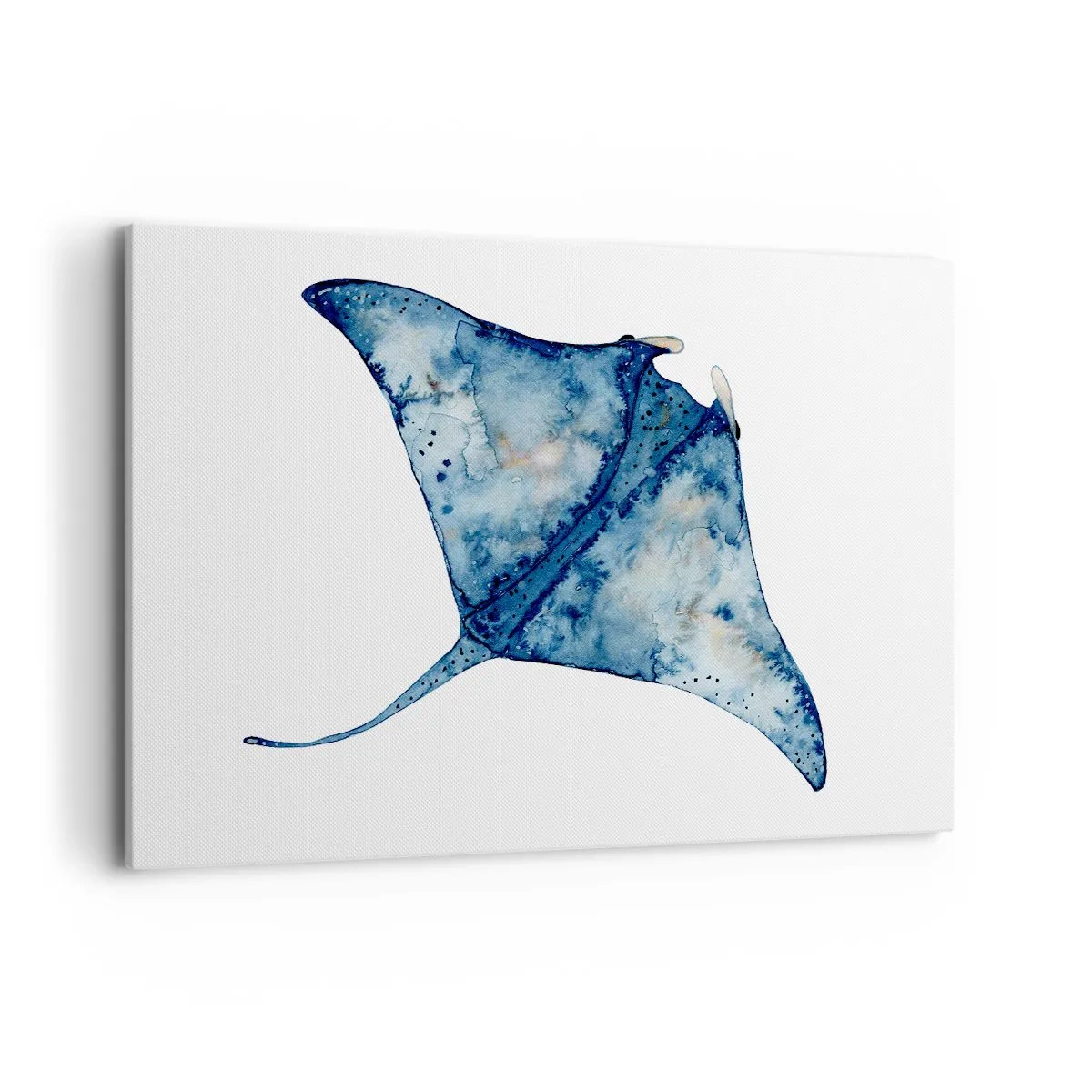 Tablou pe pânză - Viața în albastru - 120x80 cm