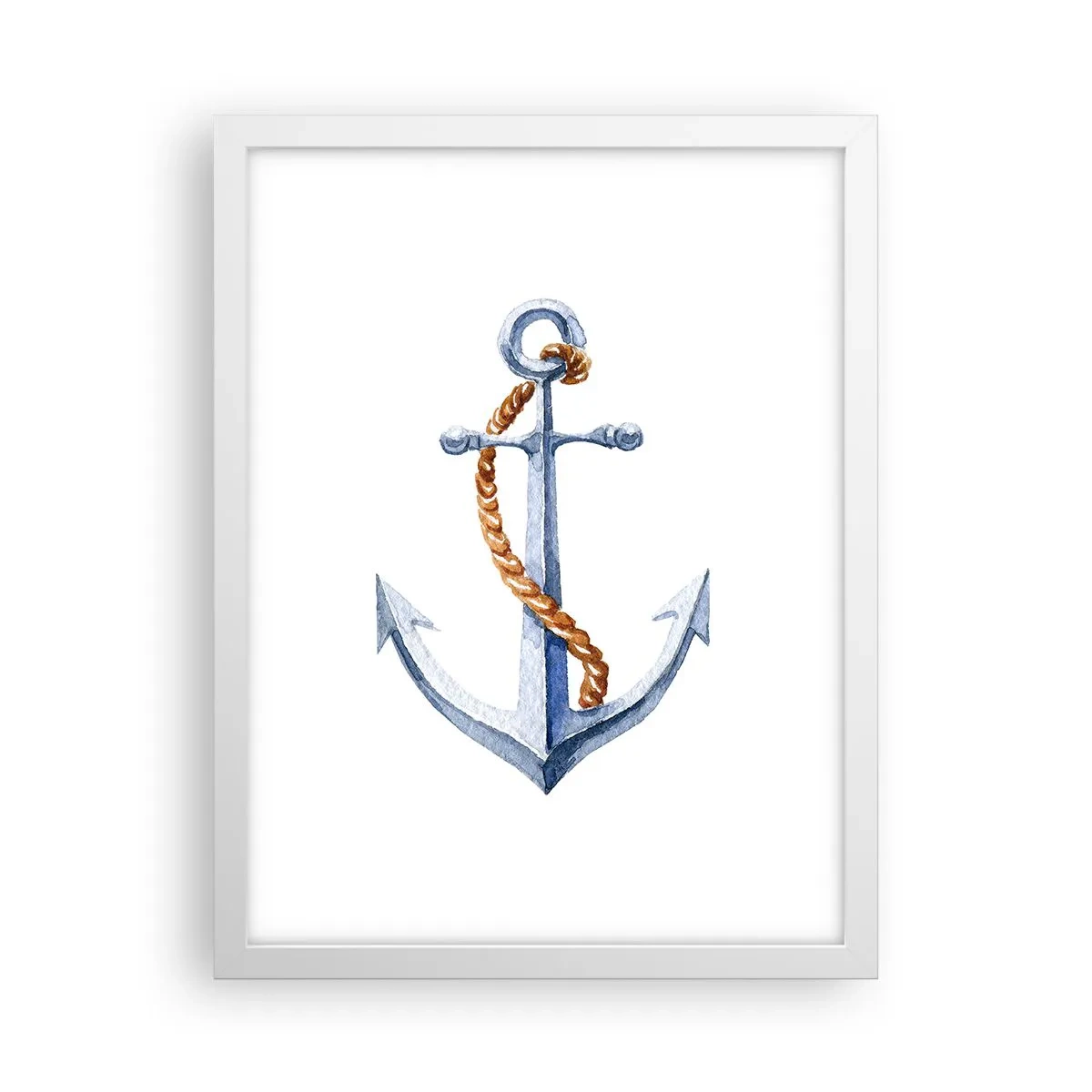 Poster în ramă albă - Ahoy aventura! - 30x40 cm