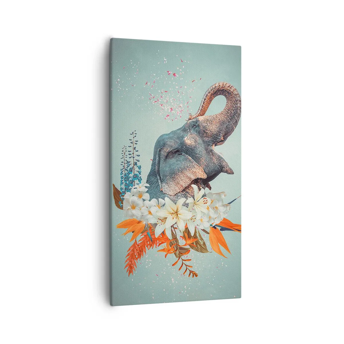 Tablou pe pânză - Urlet de bucurie - 55x100 cm